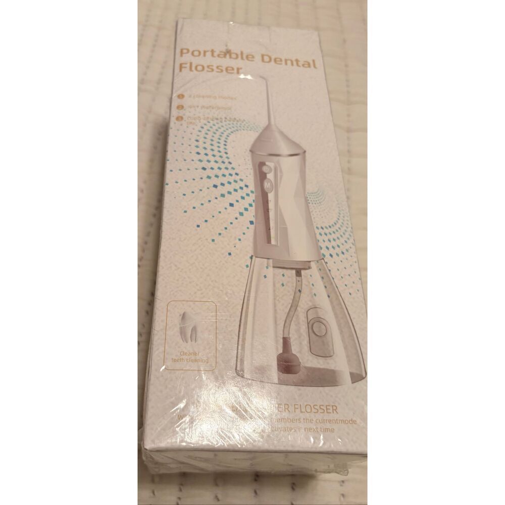 New Portable Water Flosser Oral Irrigator Cordless Rechargeable Dental Cleaner 4